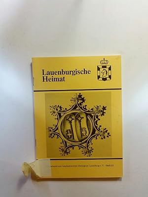 Seller image for Lauenburgische Heimat. Neue Folge. Heft 111. for sale by ANTIQUARIAT Franke BRUDDENBOOKS