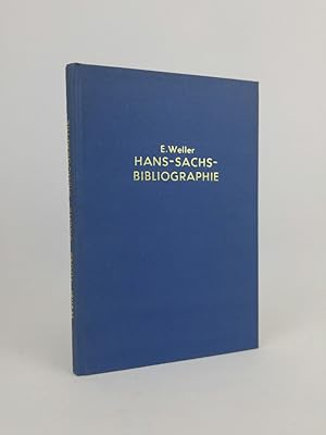 Bild des Verkufers fr Der Volksdichter Hans Sachs und seine Dichtungen. Eine Bibliographie. Unvernderter Neudruck der Ausgabe von 1868 unter Hinzufgung eines Anhanges: E. Carlsohn, Die Bibliothek Hans Sachs. zum Verkauf von ANTIQUARIAT Franke BRUDDENBOOKS