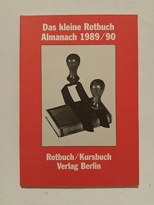 Seller image for Das kleine Rotbuch 17 - Almanach 1989/90 for sale by ANTIQUARIAT Franke BRUDDENBOOKS