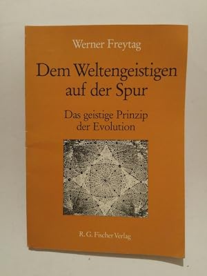 Seller image for Dem Weltengeistigen auf der Spur. Das geistige Prinzip der Evolution for sale by ANTIQUARIAT Franke BRUDDENBOOKS