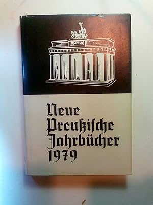 Bild des Verkufers fr Neue Preuische Jahrbcher - 3. Jahrgang 1979/80 zum Verkauf von ANTIQUARIAT Franke BRUDDENBOOKS