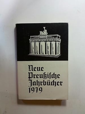 Seller image for Neue Preußische Jahrbücher. Dritter Jahrgang 1979/1980 for sale by ANTIQUARIAT Franke BRUDDENBOOKS