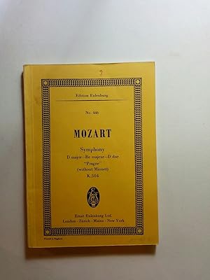 Seller image for Mozart Symphony D major-Re majeur-D dur "Prague" (without Minuet) K.-V. No.504 for sale by ANTIQUARIAT Franke BRUDDENBOOKS