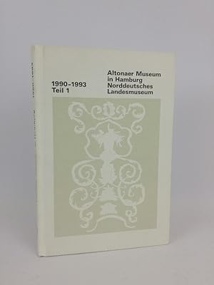 Bild des Verkufers fr Altonaer Museum in Hamburg. Norddeutsches Landesmuseum. 1990 - 1993 Jahrbuch Teil 2 zum Verkauf von ANTIQUARIAT Franke BRUDDENBOOKS