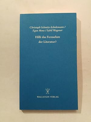 Seller image for Hilft das Fernsehen der Literatur?: Antworten auf die Preisfrage der Deutschen Akademie fr Sprache und Dichtung 1996 for sale by ANTIQUARIAT Franke BRUDDENBOOKS