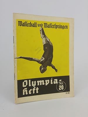 Seller image for Olympiaheft Nr. 20 - Wasserball und Wasserspringen. for sale by ANTIQUARIAT Franke BRUDDENBOOKS