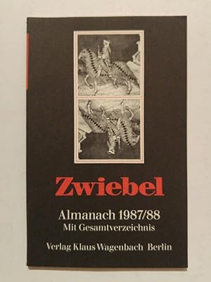 Seller image for Zwiebel. Almanach 1987/88 for sale by ANTIQUARIAT Franke BRUDDENBOOKS