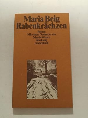 Seller image for Rabenkrchzen: Eine Chronik aus Oberschwaben (Erste Auflage mit einem Nachwort von Martin Walser) for sale by ANTIQUARIAT Franke BRUDDENBOOKS