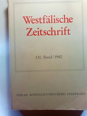 Seller image for Westflische Zeitschrift. Zeitschrift fr vaterlndische Geschichte und Altertumskunde - 130. Band - 1980 - for sale by ANTIQUARIAT Franke BRUDDENBOOKS