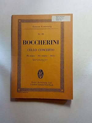 Imagen del vendedor de Violoncello-Konzert. B-dur Hrsg. Altmann a la venta por ANTIQUARIAT Franke BRUDDENBOOKS
