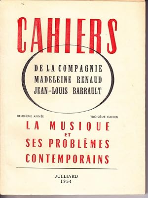 Image du vendeur pour La musique et ses problmes contemporains mis en vente par ShepherdsBook