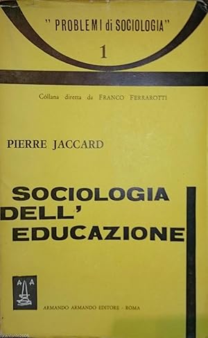 SOCIOLOGIA DELL'EDUCAZIONE