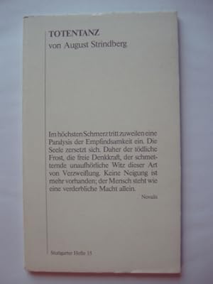 August Strindberg. Totentanz Stuttgarter Hefte 15