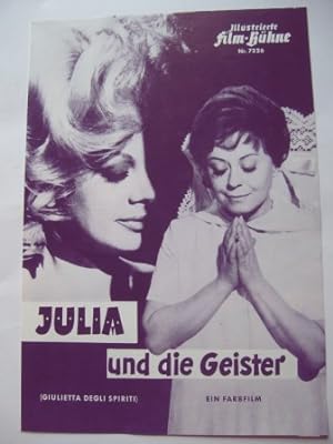 Illustrierte Film-Bühne Nr. 7226. Julia und die Geister ( Giuletta degli spiriti)