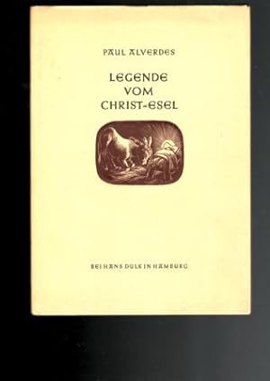 Bild des Verkufers fr Legende vom Christ-Esel. zum Verkauf von Antiquariat Puderbach