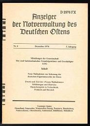 Seller image for Mitteilungen der Gemeinschaft Ost- und Sudetendeutscher Grundeigentmer und Geschdigter GOG: 5. Jahrgang (Heft 1, 2, 3, 4, 5, 6). - for sale by Libresso Antiquariat, Jens Hagedorn