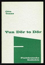 Bild des Verkufers fr Vun Dr to Dr: Plattdeutsche Gedichte. - zum Verkauf von Libresso Antiquariat, Jens Hagedorn