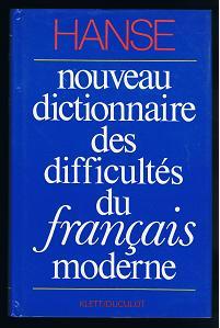 Nouveau dictionnaire des difficultés du francais moderne. -