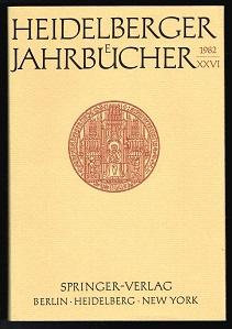 Heidelberger Jahrbücher XXVI. -