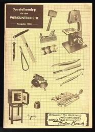 Spezialkatalog für den Werkunterricht (Ausgabe 1968). -