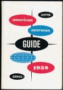 Shopping American Overseas Guide 1958. -