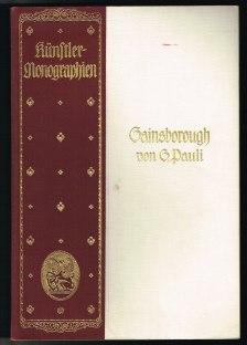 Imagen del vendedor de Gainsborough (Knstler-Monographien, Band 71). - a la venta por Libresso Antiquariat, Jens Hagedorn