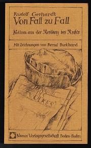 Seller image for Von Fall zu Fall: Notizen aus der Residenz des Rechts. - for sale by Libresso Antiquariat, Jens Hagedorn