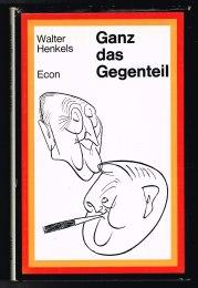 Ganz das Gegenteil: Konrad Adenauer und Ludwig Erhard in der Karikatur. -
