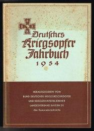 Deutsches Kriegsopfer-Jahrbuch 1954. -