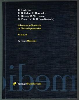 Advances in Research on Neurodegenration: Volume 8