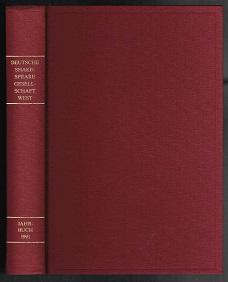 Seller image for Deutsche Shakespeare-Gesellschaft West: Jahrbuch 1991. - for sale by Libresso Antiquariat, Jens Hagedorn