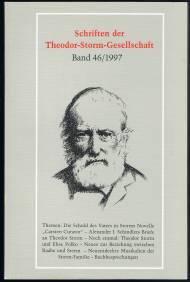 Bild des Verkufers fr Schriften der Theodor-Storm-Gesellschaft, Band 46 / 1997. - zum Verkauf von Libresso Antiquariat, Jens Hagedorn