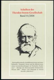 Bild des Verkufers fr Schriften der Theodor-Storm-Gesellschaft, Band 55 / 2006. - zum Verkauf von Libresso Antiquariat, Jens Hagedorn