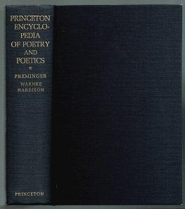 Bild des Verkufers fr Princeton Encyclopedia of Poetry and Poetics. - zum Verkauf von Libresso Antiquariat, Jens Hagedorn