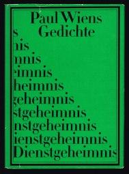 Seller image for Dienstgeheimnis: Ein Nchtebuch. - for sale by Libresso Antiquariat, Jens Hagedorn