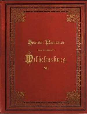 Historische Nachrichten über die Elbinsel Wilhelmsburg: Gesammelt und bearbeitet von Alb. Gehrken...