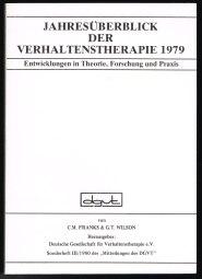 Image du vendeur pour Jahresberblick der Verhaltenstherapie 1979: Entwicklungen in Theorie, Forschung und Praxis. - mis en vente par Libresso Antiquariat, Jens Hagedorn