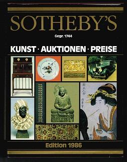 Seller image for Sothebys Edition 1986. Kunst, Auktionen, Preise. - for sale by Libresso Antiquariat, Jens Hagedorn