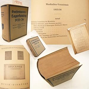 Barsortiments-Lagerkatalog 1935 - 36