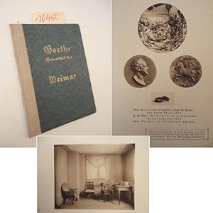 Bild des Verkufers fr Goethe Gedenkbltter Weimar zum Verkauf von Galerie fr gegenstndliche Kunst