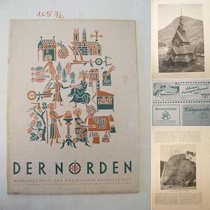 Seller image for Der Norden. Monatsschrift der Nordischen Gesellschaft. Nr.10 Oktober 1943, 20.Jahrgang for sale by Galerie fr gegenstndliche Kunst