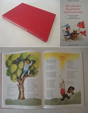 Image du vendeur pour Die schnsten Kinderlieder und Kinderreime, mit vielen farbigen Illustrationen von Mouche Vormstein mis en vente par Galerie fr gegenstndliche Kunst