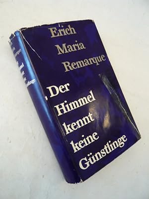 Der Himmel kennt keine Günstlinge / Roman. Originalausgabe des Verlages * mit O r i g i n a l - S...
