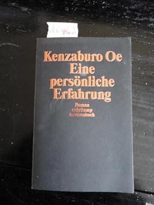 Bild des Verkufers fr Eine persnliche Erfahrung - Kojinteki na taiken (Roman) zum Verkauf von Galerie fr gegenstndliche Kunst