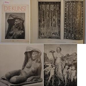 Bild des Verkufers fr Die Kunst. Monatshefte fr Malerei, Plastik und Wohnkultur. 42. Jahrgang, Nr.10 Juli 1941 zum Verkauf von Galerie fr gegenstndliche Kunst