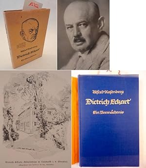 Bild des Verkufers fr Dietrich Eckart. Ein Vermchtnis. Herausgegeben und eingeleitet von Alfred Rosenberg * mit O r i g i n a l - S c h u t z u m s c h l a g (dieser in Farbkopie) Dieses Buch wird von uns nur zur staatsbrgerlichen Aufklrung und zur Abwehr verfassungswidriger Bestrebungen angeboten (86 StGB) zum Verkauf von Galerie fr gegenstndliche Kunst