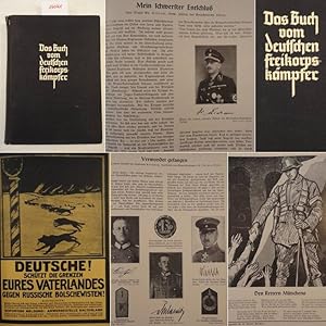 Bild des Verkufers fr Das Buch vom deutschen Freikorpskmpfer, herausgegeben im Auftrage der Freikorpszeitschrift "Der Reiter gen Osten" zum Verkauf von Galerie fr gegenstndliche Kunst