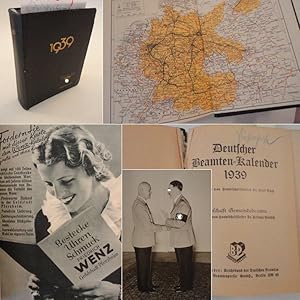 Imagen del vendedor de Deutscher Beamten-Kalender, 1939 bearbeitet von Hauptschriftleiter Dr.Karl Vogt. Fachschaft Gemeindebeamte, bearbeitet von Hauptschriftleiter Dr.Helmut Bartsch a la venta por Galerie fr gegenstndliche Kunst