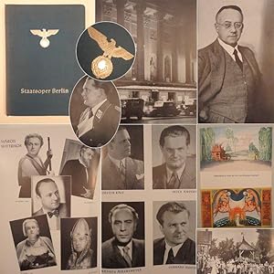 Staatsoper Berlin. Almanach 1936-1939 mit Ausblick auf die Spielzeit 1939/40, mit 300 Abbildungen...