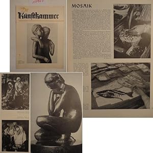 Seller image for Die Kunstkammer / Illustrierte Monatszeitschrift mit amtlichen Mitteilungen * 1.Jahrgang 1935, Heft 7 Juli 1935 for sale by Galerie fr gegenstndliche Kunst